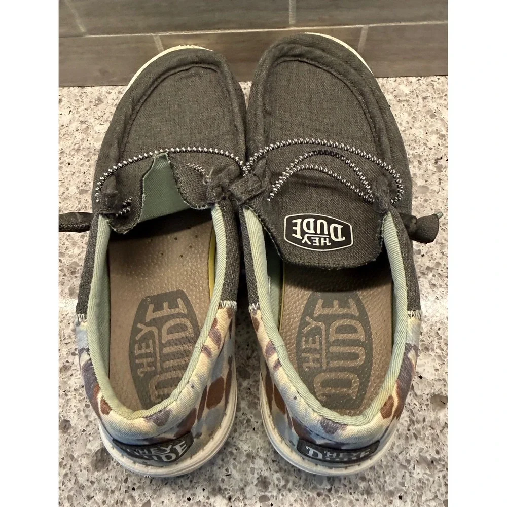 Hey Dudes Unisex Wally Funk Tie Dye L10/M8‎ Slip On Casual Loafers Sneakers